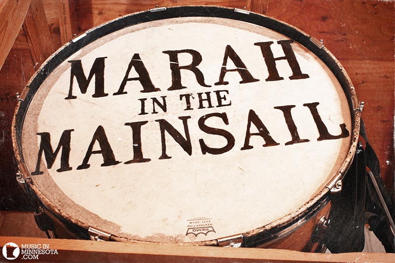 Marah In The Mainsail Bass Drum