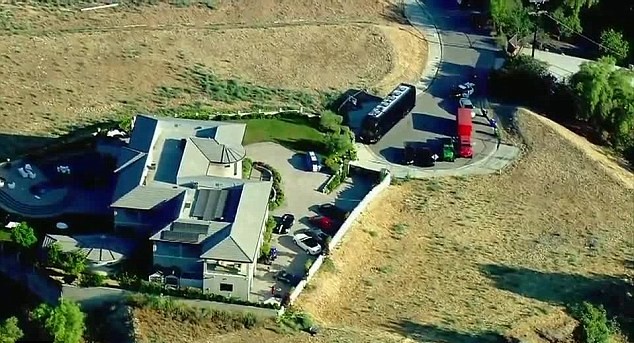 Chris Brown Home