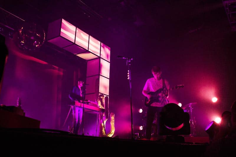 GLass Animals stage