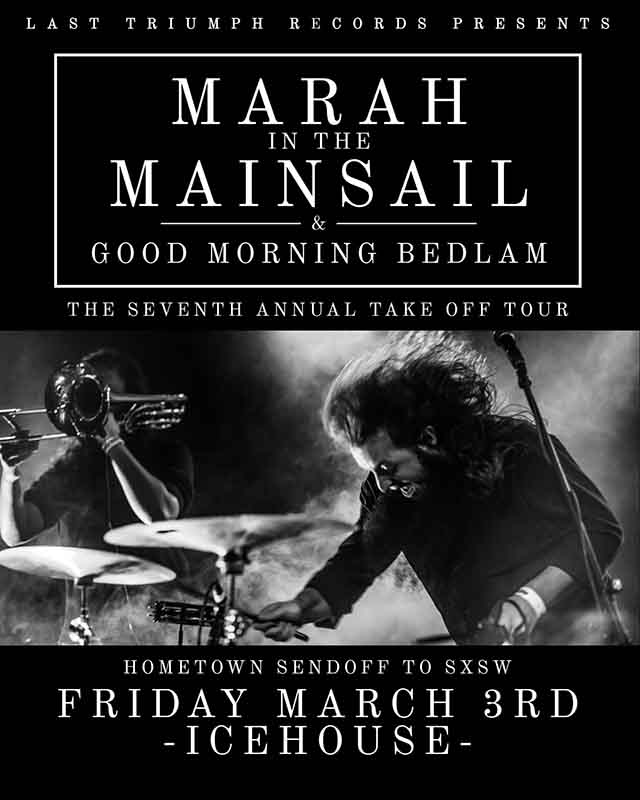 Marah In The Mainsail Good morning Bedlam Tour