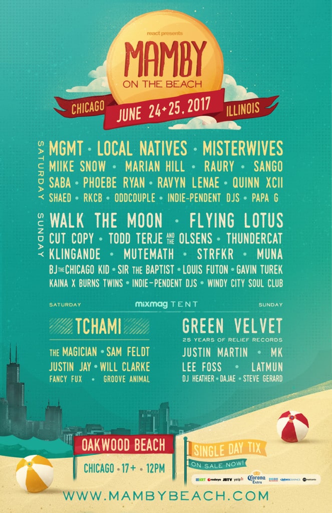 Mamby Line up