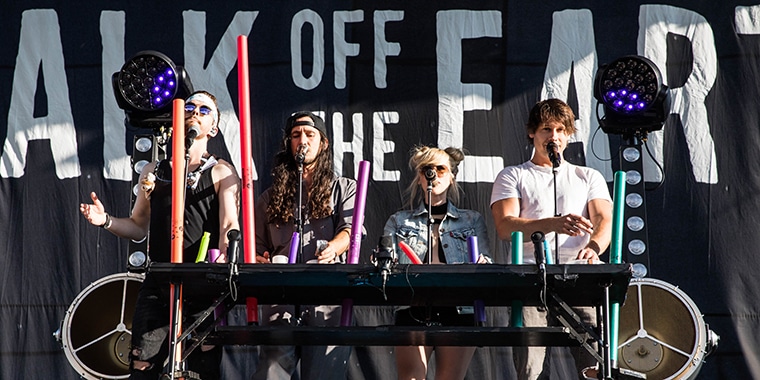 Walk Off The Earth at Basilica Block Party