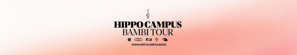 Hippo Campus Bambi Tour