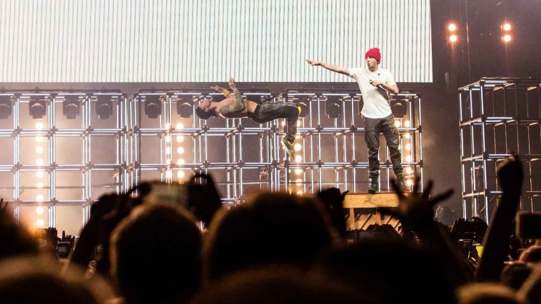 Twenty One Pilots, Tyler Joseph, Josh Dun, Awolnation, Aaron Bruno, Max Frost, Xcel Energy Center, Bandito, Bandito Tour, Bandito St. Paul
