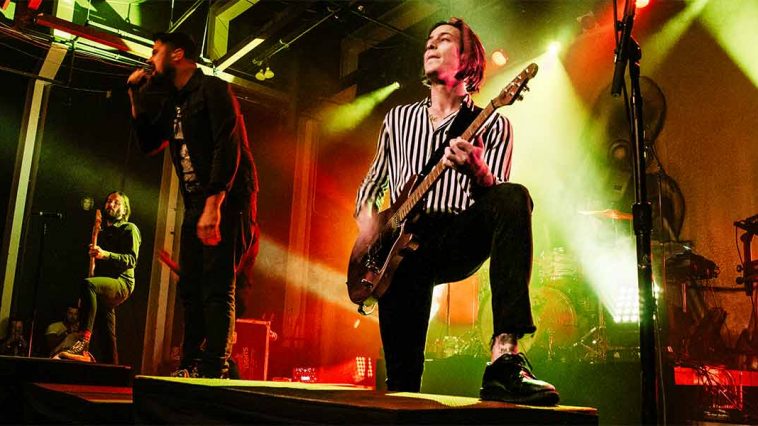 Paul Mark Rousseau of Silverstein When Broken is Easily Fixed 15 year anniversary tour varsity theatre Minneapolis Minnesota January 19 2019