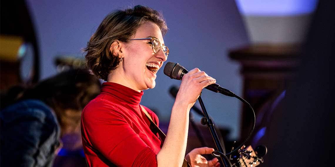 Lena Elizabeth at Big Turn Music Fest Lena Elizabeth, Big Turn, Big Turn Music Fest, Red Wing, Christ Episcopal Church, Folk, Americana, Soul, Local Music, Minnesota