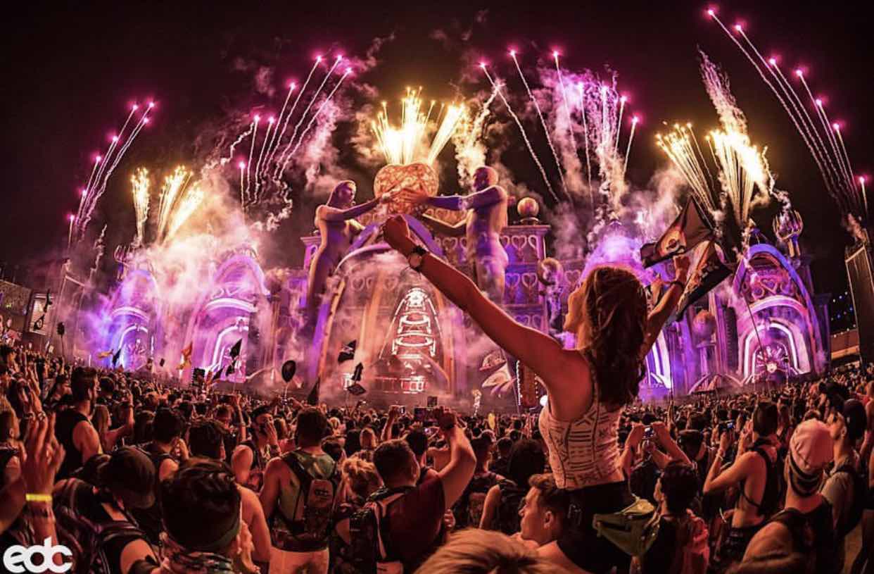EDC Electric Daisy Carnival Las Vegas Kinetic Field Raceway Main Stage EDM