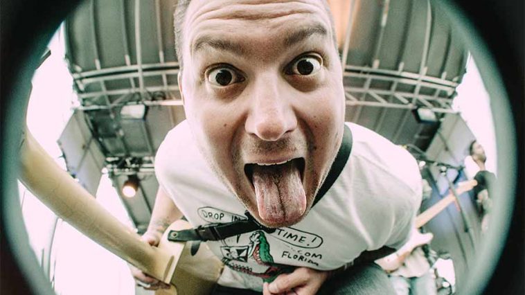 Hunter Thomsen of We The Kings Warped Tour 25th Anniversary Opener Cleveland Ohio Rock and Roll Hall of Fame June 8 2019