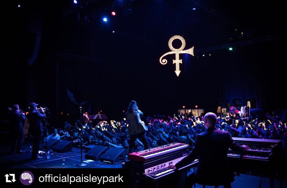Nooky Jones band and crowd photo at Paisley Park 2019