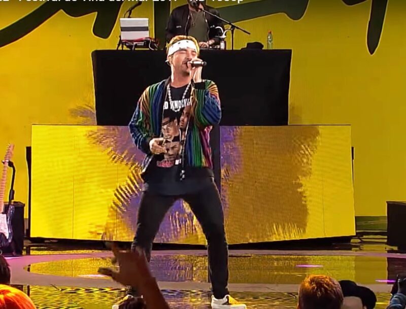 J Balvin Performing