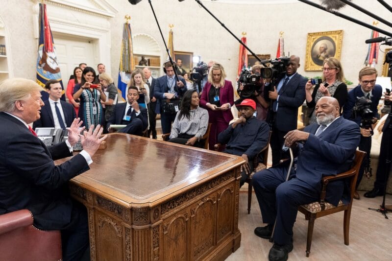 Kanye and Trump
