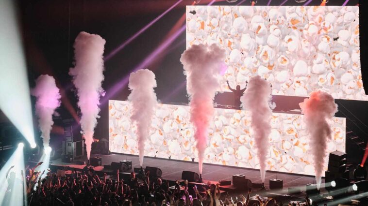Steve Aoki and Sullivan King Live at The Armory, Minneapolis, Minnesota