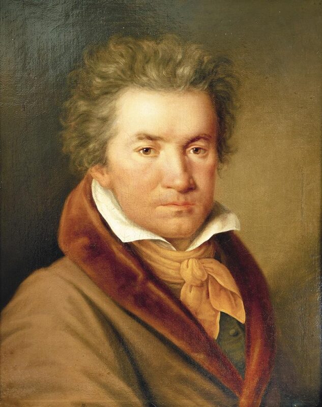 painting of Beethoven