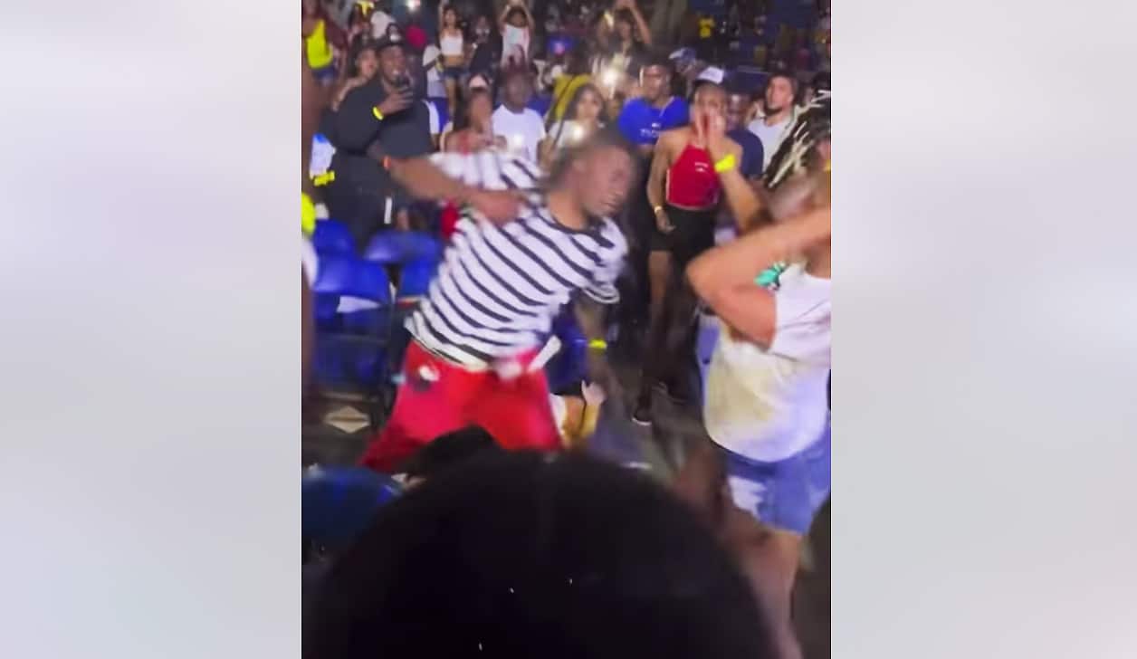 fight at ron wave concert