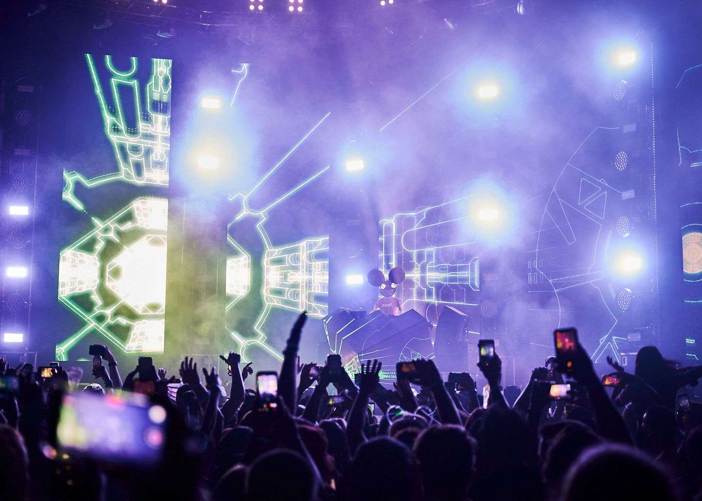 NERO and deadmau5 live in concert at The Armory, Minneapolis, MN, 2022.