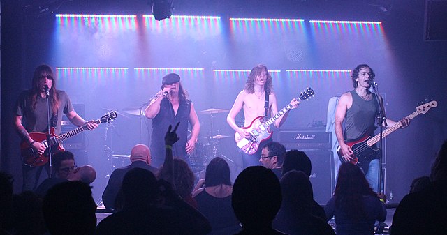 ACDC on stage