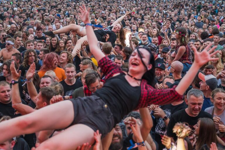 Crowd Surfing The Joys and Dangers of a DecadesLong Concert Tradition