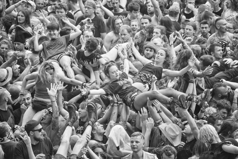 Crowd Surfing The Joys and Dangers of a DecadesLong Concert Tradition