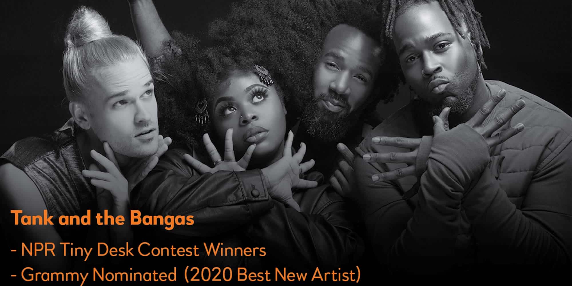 Tank and the Bangas Interview - Music 4 Shelter - Simpson Housing Services