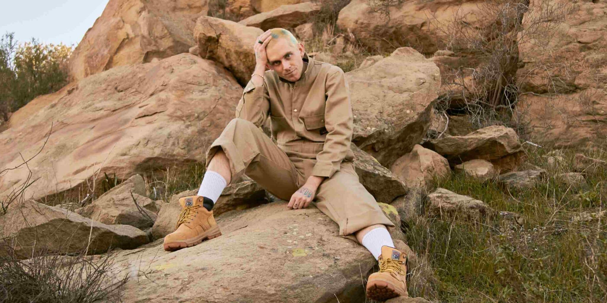 nobody likes you pat sits on rock