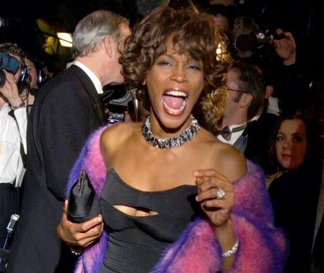 musicians who overdosed whitney houston's first TV appearance