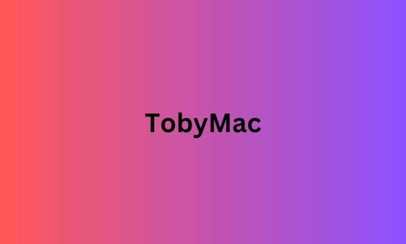 tobymac, christian singer and songwriter
