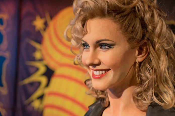 best olivia newton john songs a statue of olivia newton john at madame tussands
