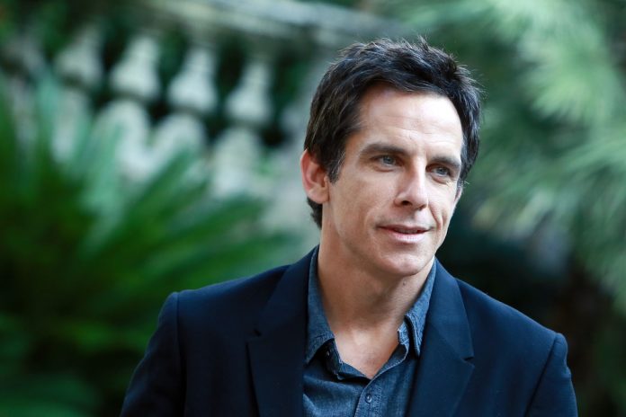 celebrities who beat cancer image of ben stiller in a suit against a green background