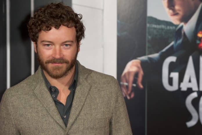 danny masterson in a tweed suit