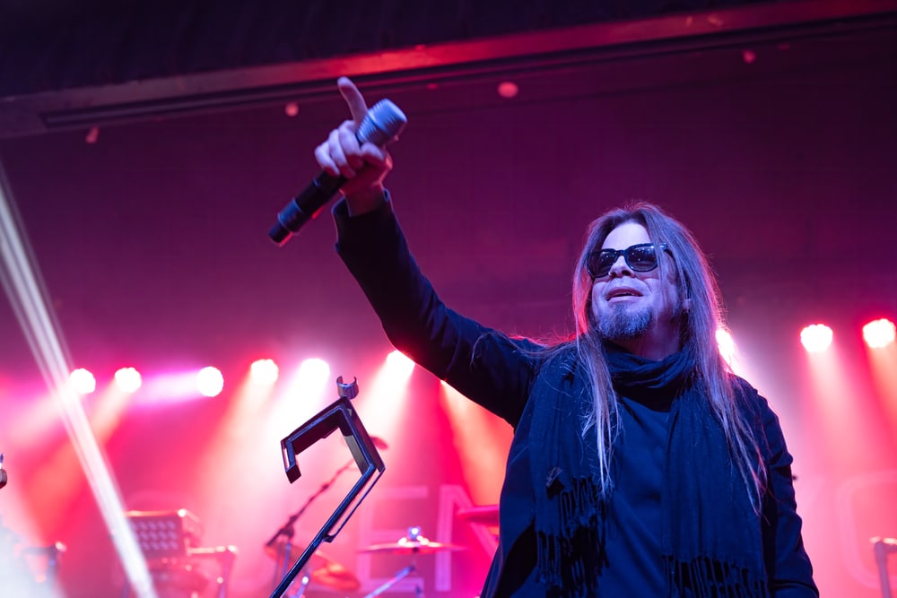 the band queensryche performing on stage