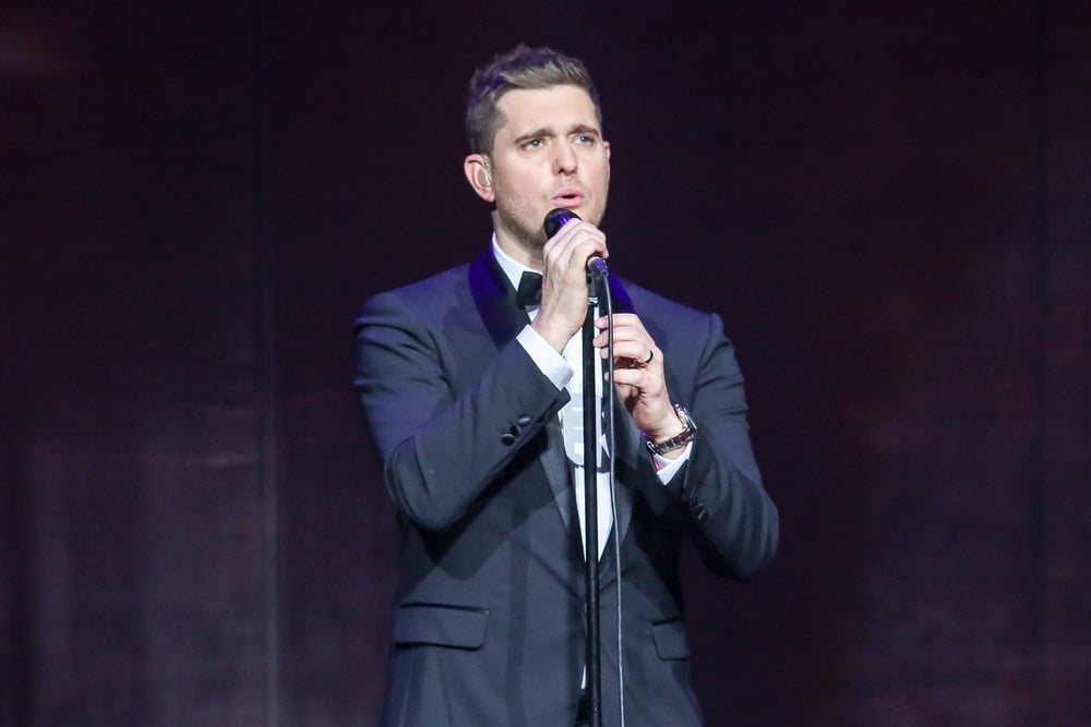famous singers who had vocal surgery michael buble performing on stage