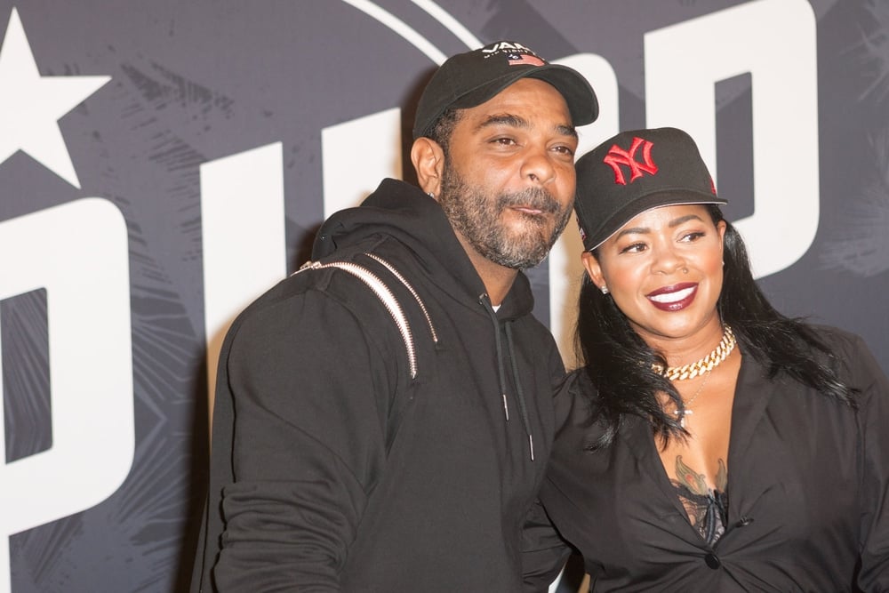 famous rappers who have duis jim jones and his wife chrissy lampkin arriving for an event