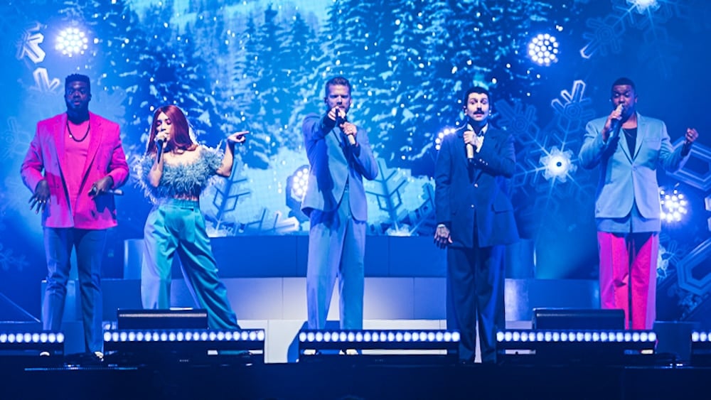 Pentatonix Christmas concert, Saint Paul, Minnesota