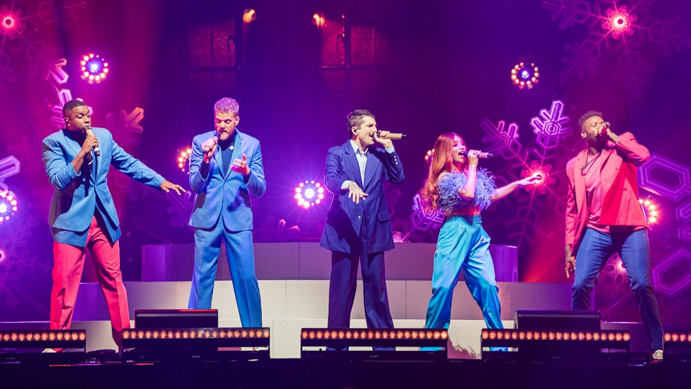 Pentatonix Christmas concert, Saint Paul, Minnesota