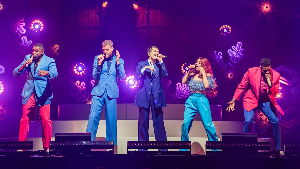 Pentatonix Christmas concert, Saint Paul, Minnesota
