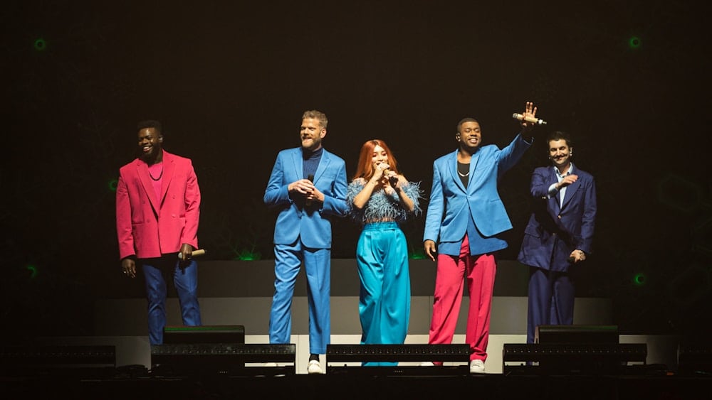 Pentatonix Christmas concert, Saint Paul, Minnesota