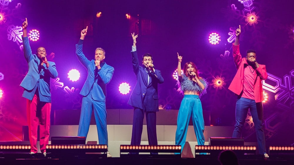Pentatonix Christmas concert, Saint Paul, Minnesota