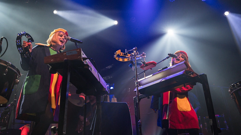 Lucius in concert in Minneapolis, Minnesota