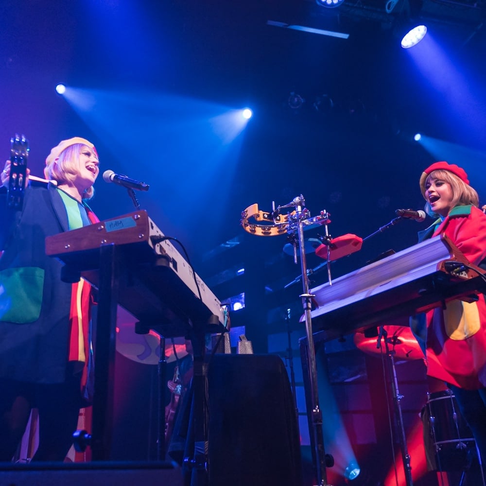 Lucius in concert in Minneapolis, Minnesota