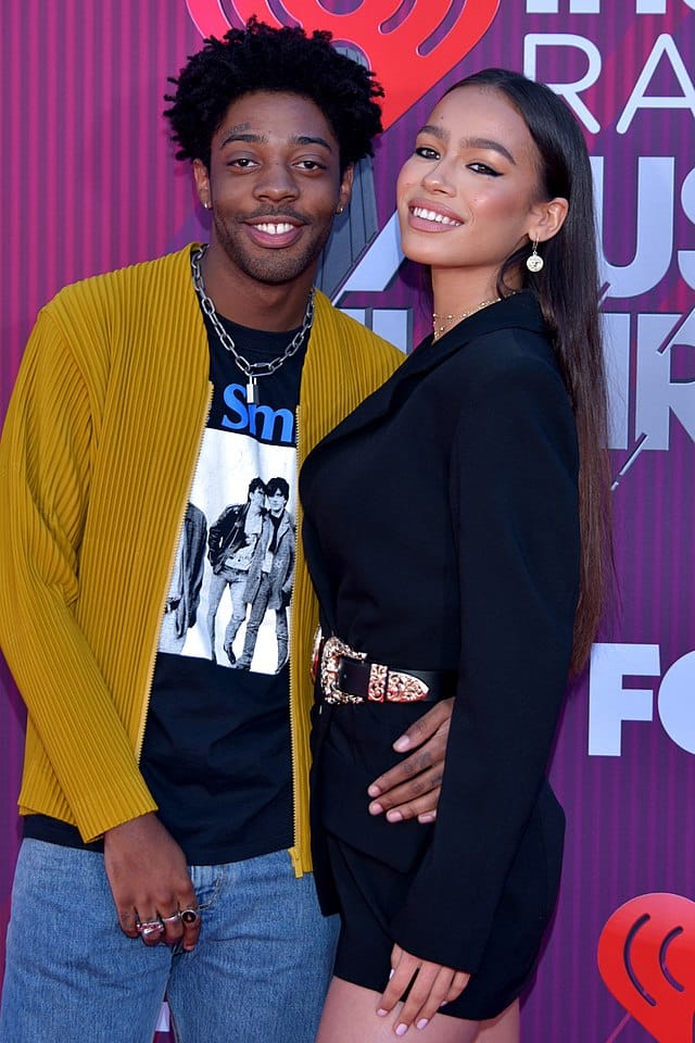 brent faiyaz brent faiyaz and zahara davis on the red carpet