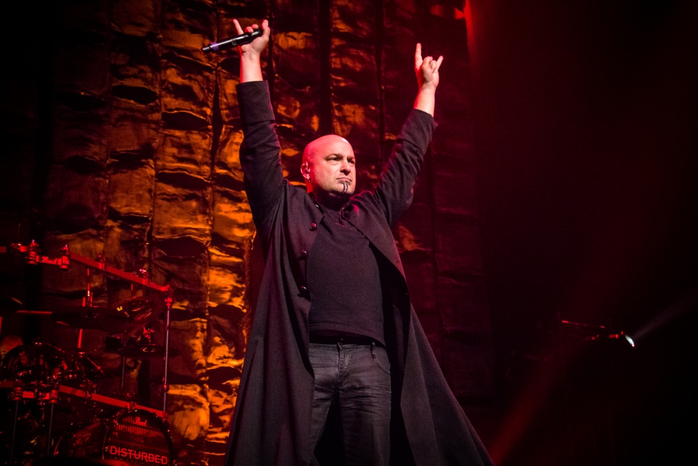 david draiman david draiman on stage performing