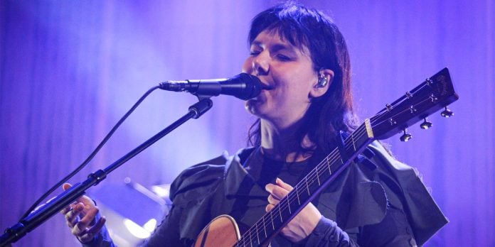 Of Monsters and Men Performing at the Palace Thearer, Saint Paul, Minnesota. Photography by Dylan Novacek.